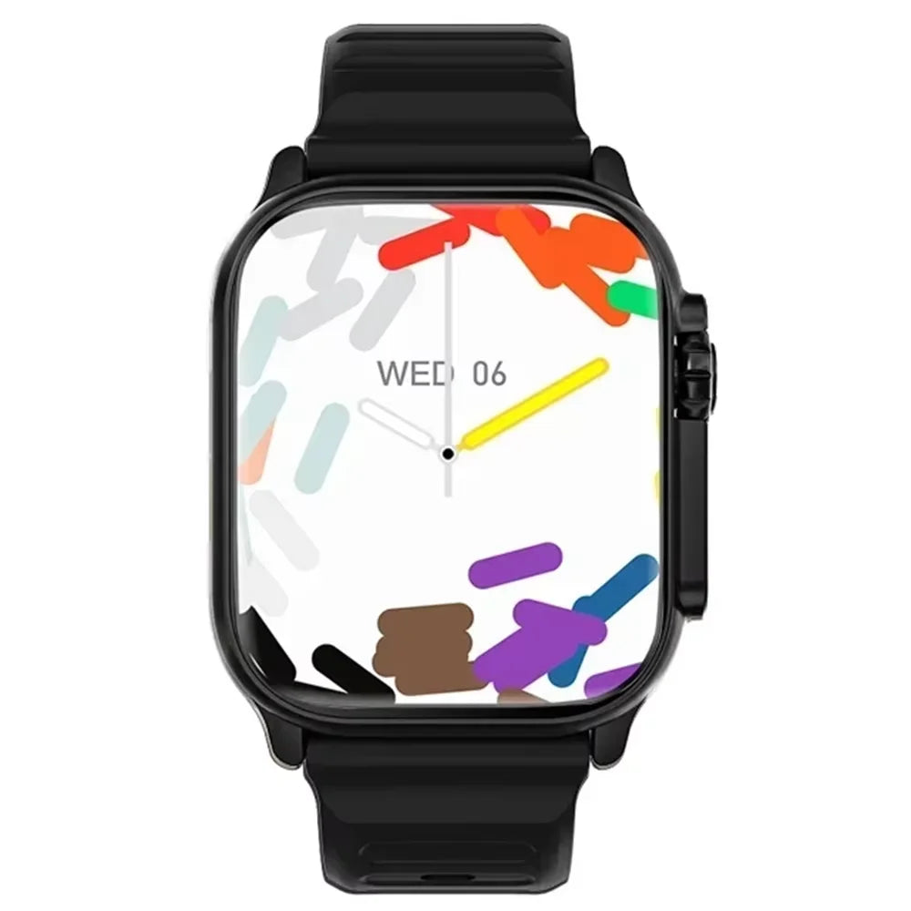 2026 Men's Smartwatch with 2.01-Inch HD Display, Bluetooth Calling, Health and Fitness Tracking, Multi-Sport Modes for Android and iOS